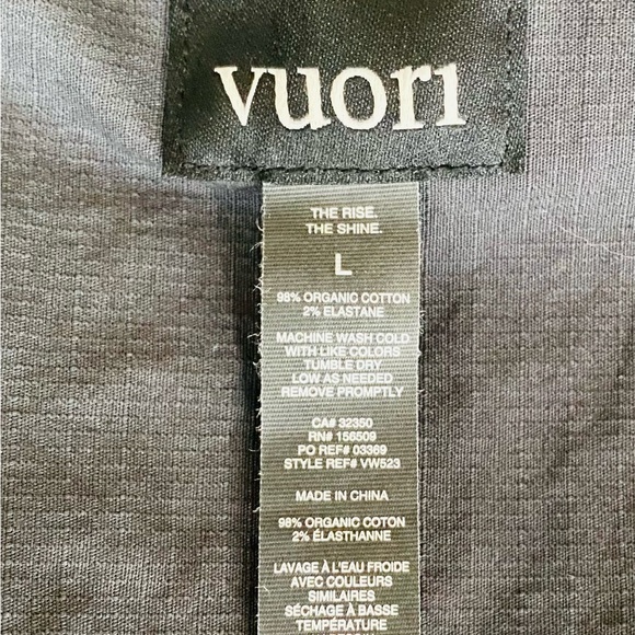 Vuori Ripstop Utility Women’s Large Utility Collared Button Jacket - Picture 7 of 11